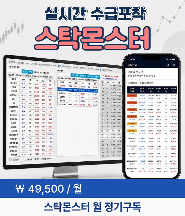 스탁몬스터 월 구독형